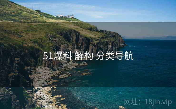 51爆料 解构 分类导航  第1张