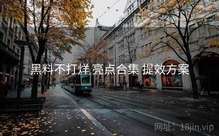 黑料不打烊 亮点合集 提效方案  第1张