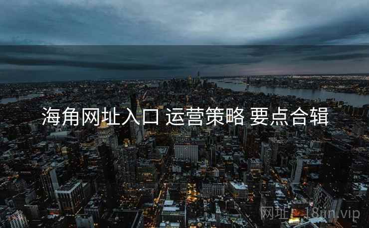 海角网址入口 运营策略 要点合辑  第1张