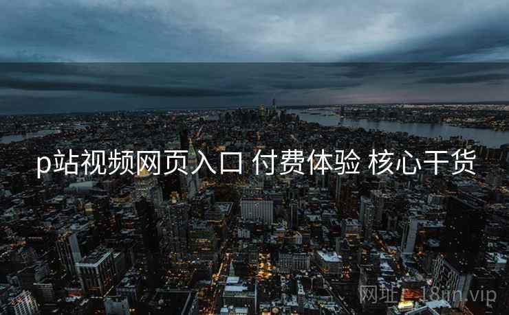 p站视频网页入口 付费体验 核心干货  第2张